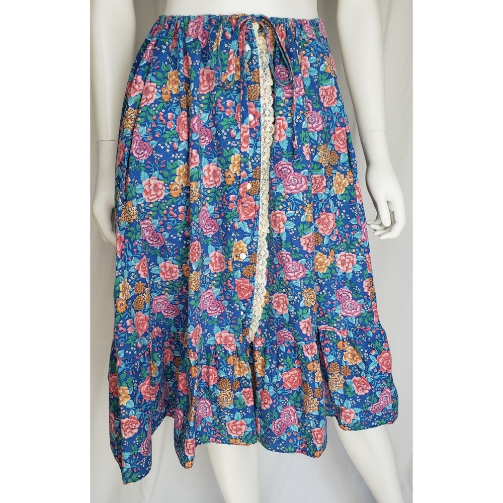 Vintage Floral Skirt